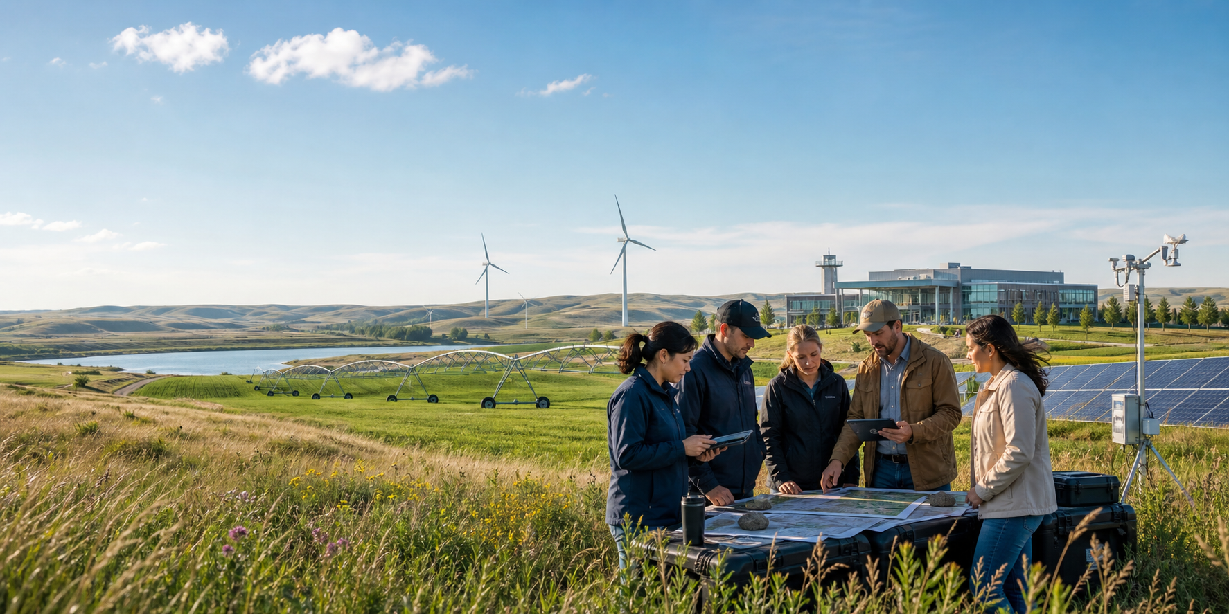 Southern Alberta research collaboration dashboard
